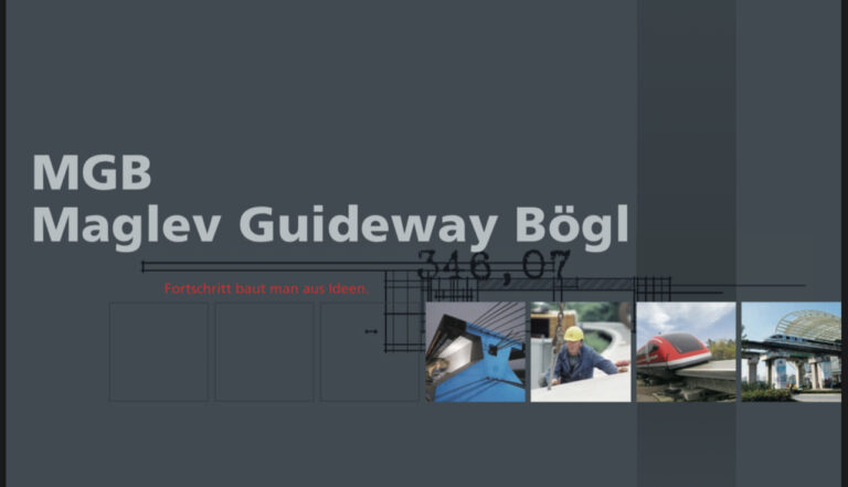 Maglev Guideway Bögl für den Transrapid: Besser und günstiger
