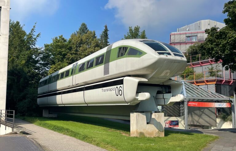 Transrapid 06 in Bonn. Bild: Simon Niedermeyer
