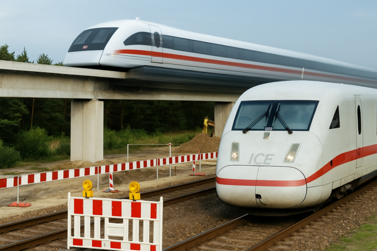 Die Bahn verbrennt Milliarden – aber Transrapid sei unwirtschaftlich?