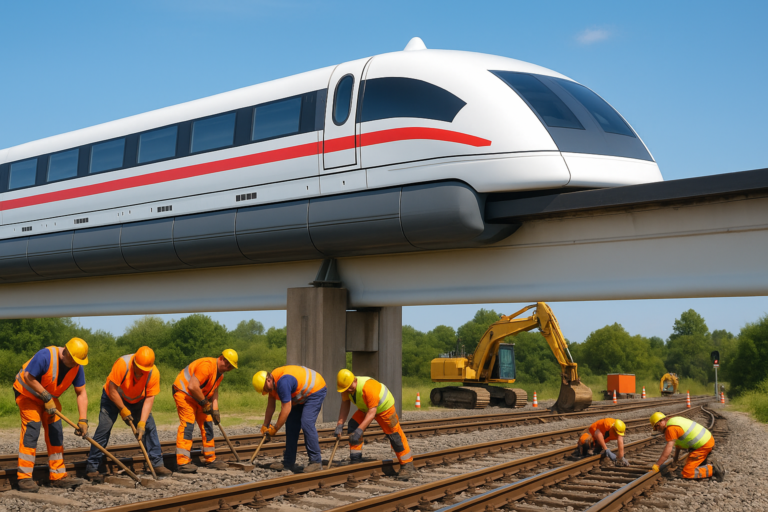 2.800 km Transrapid-Netzwerk nur halb so teuer wie Bahnsanierung