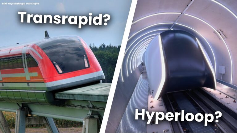 Das unterscheidet Hyperloop vom Transrapid