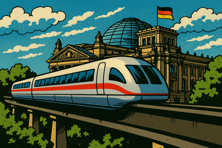 Koalitionsvertrag unterstützt Magnetschwebebahnen und Hyperloop