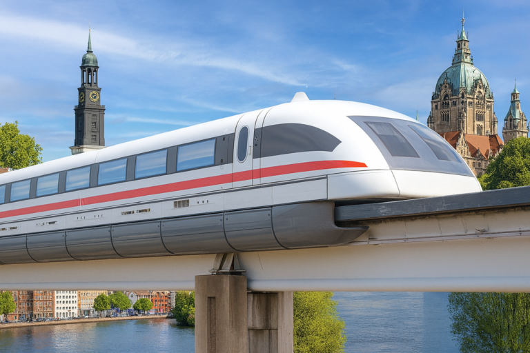 Neubaustrecke Hamburg – Hannover: Transrapid seit 1988 überfällig